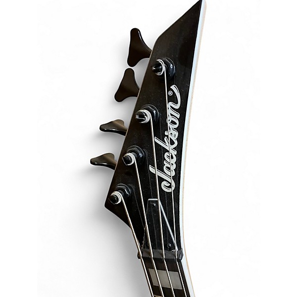 Used Jackson Kelly bird jsq3 Trans Red Electric Bass Guitar