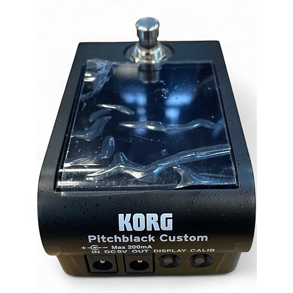 Used KORG PB01 Pitchblack Chromatic Tuner Pedal