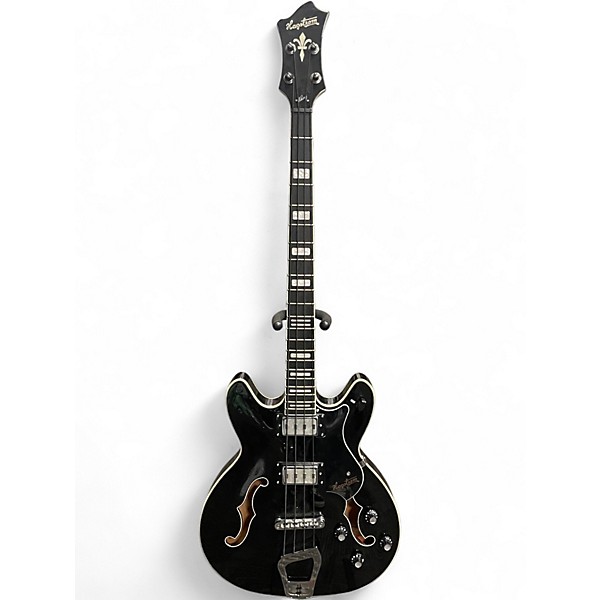 Used Hagstrom VIKING Black Electric Bass Guitar