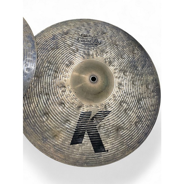 Used Zildjian 15in k Custom Special Dry Hi-Hat Pair Cymbal