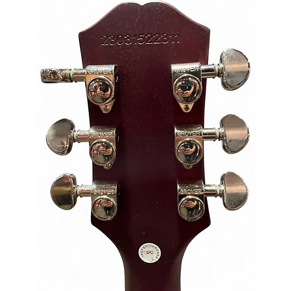 Used Epiphone Les Paul Traditional Pro IV WORN WINE RED Solid Body Electric Guitar