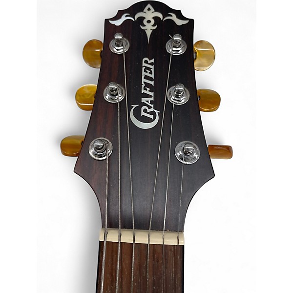 Used Crafter Guitars dv-200 natural Acoustic Guitar