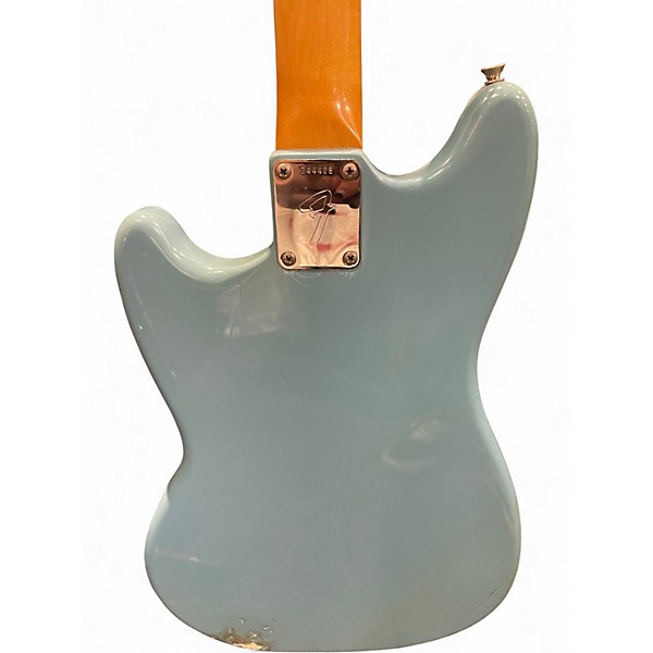 Vintage 1966 Fender 1966 MUSTANG Daphne Blue Solid Body Electric Guitar