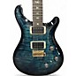 Used PRS CUSTOM 24 PIEZO COBALT SMOKEBURST Solid Body Electric Guitar
