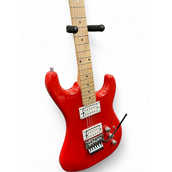 Used Kramer Pacer Classic Metallic Red Solid Body Electric Guitar