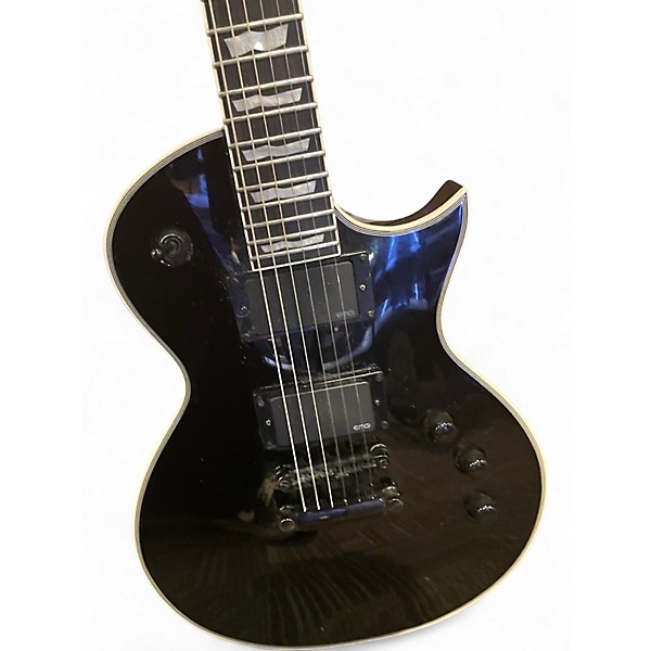 Used ESP LTD EC401 Metallic Black Solid Body Electric Guitar