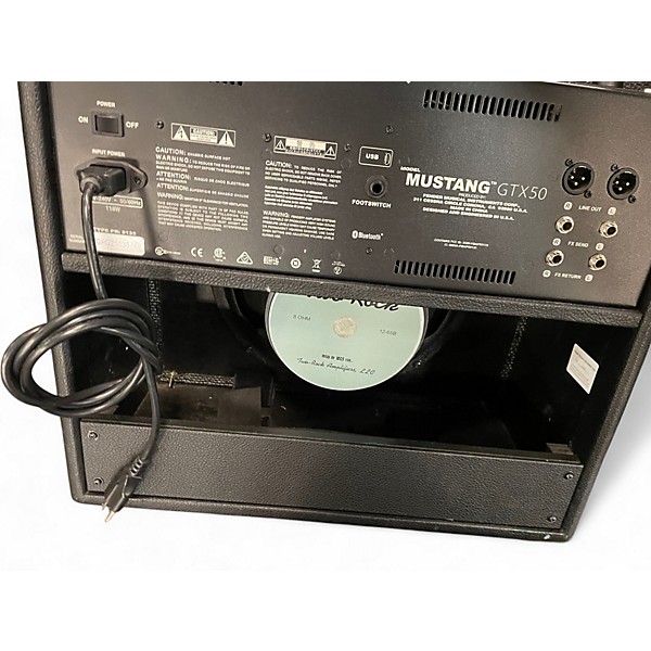 Used Fender GTX50 Mustang 1X12 Guitar Combo Amp