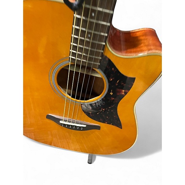 Used Yamaha A1M Antique Natural Acoustic Electric Guitar