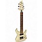 Used Schecter Guitar Research Demon 7 String White Solid Body Electric Guitar