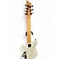 Used Schecter Guitar Research Demon 7 String White Solid Body Electric Guitar