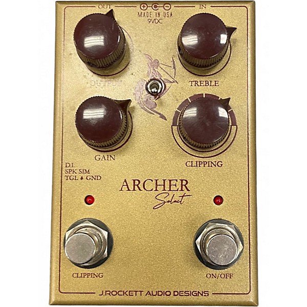 Used J.Rockett Audio Designs ARCHER SELECT Effect Pedal