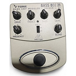 Used Behringer BDI21 V-Tone Bass Driver Bass Effect Pedal