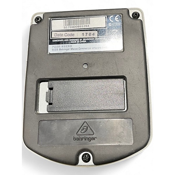 Used Behringer BDI21 V-Tone Bass Driver Bass Effect Pedal