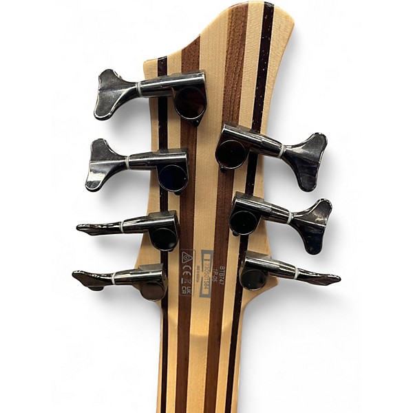 Used Ibanez BTB7 7 String Natural Electric Bass Guitar
