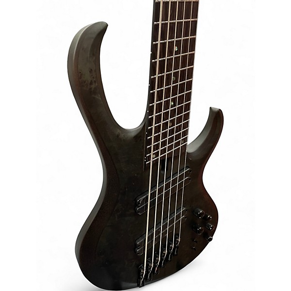 Used Ibanez btb806ms trans grey Electric Bass Guitar