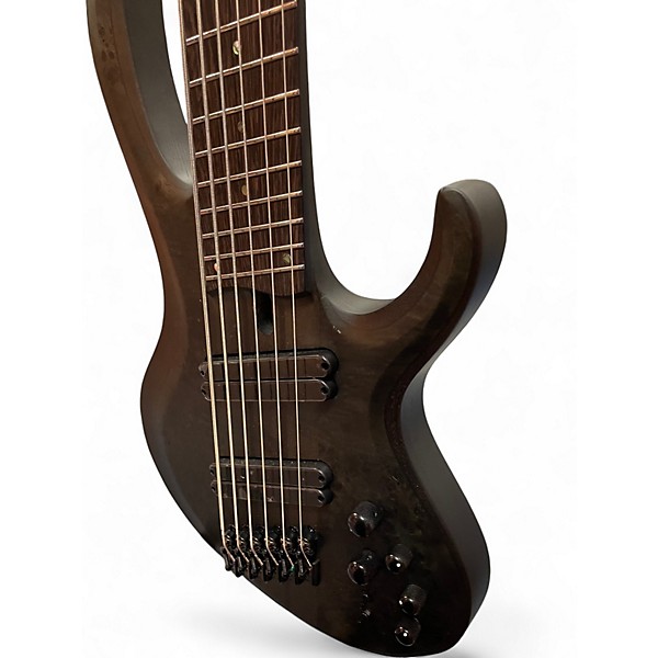 Used Ibanez btb806ms trans grey Electric Bass Guitar