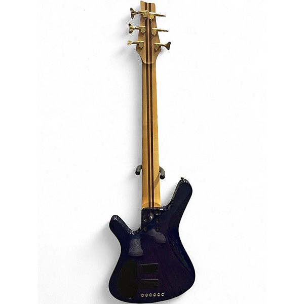 Used Kiesel Vanquish 6 Purple Electric Bass Guitar