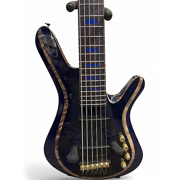 Used Kiesel Vanquish 6 Purple Electric Bass Guitar