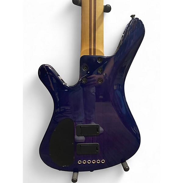 Used Kiesel Vanquish 6 Purple Electric Bass Guitar