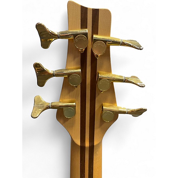 Used Kiesel Vanquish 6 Purple Electric Bass Guitar