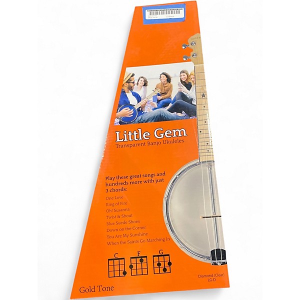 Used Gold Tone LITTLE GEM NATURAL Banjolele