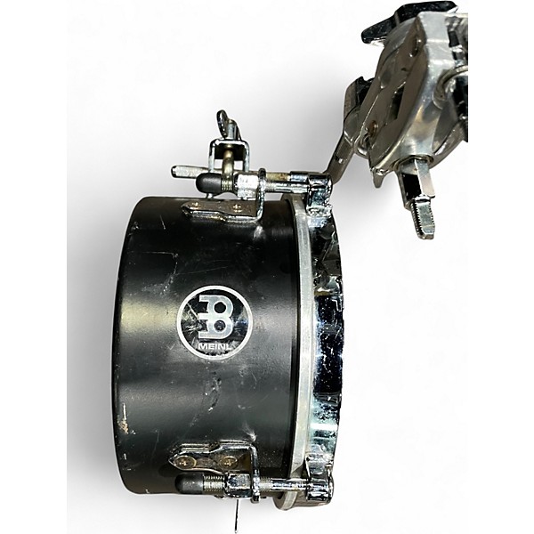 Used MEINL 10in snare timbale Black Drum