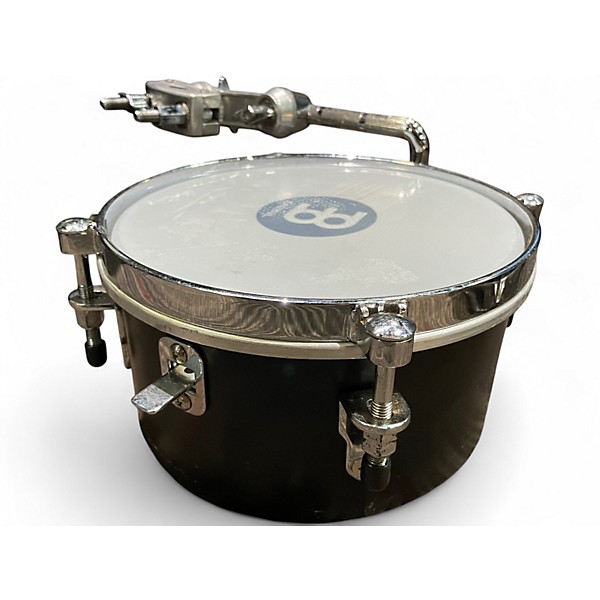 Used MEINL 10in snare timbale Black Drum