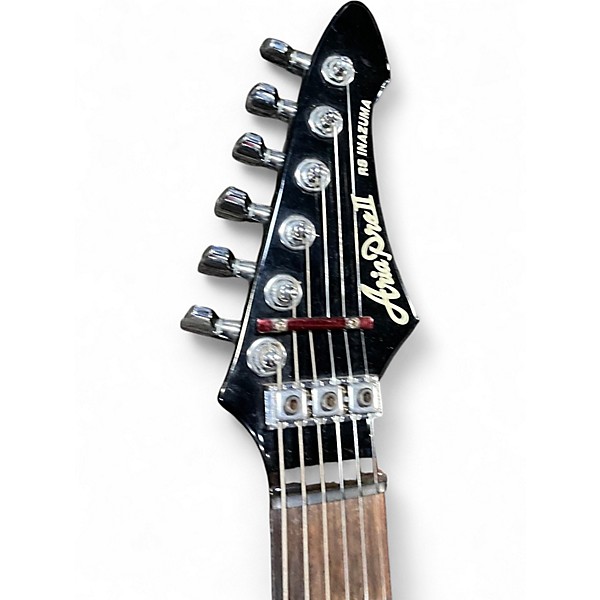 Used Aria pro II rs Inazuma zebra Solid Body Electric Guitar
