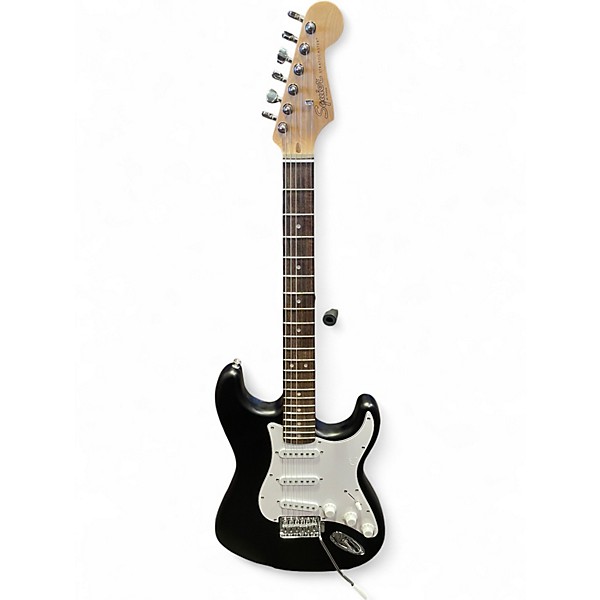 Used Squier Affinity Stratocaster MATTE BLACK Solid Body Electric Guitar