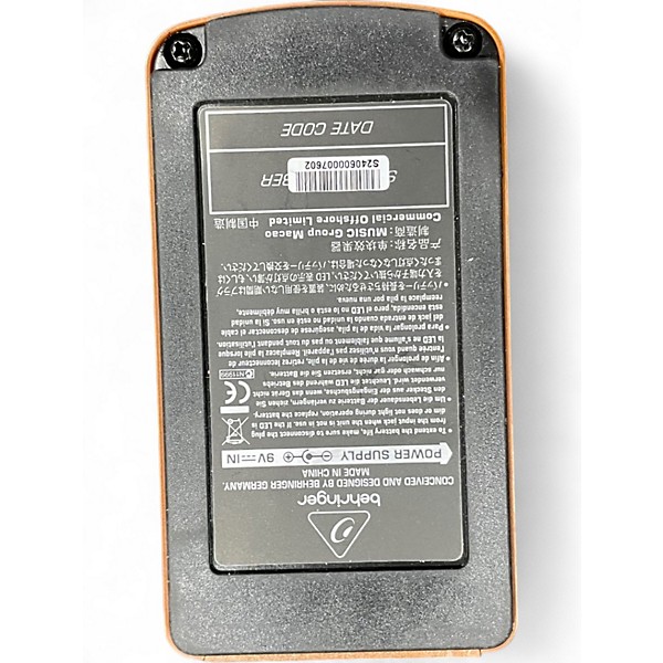 Used Behringer UT300 Ultra Tremolo Effect Pedal