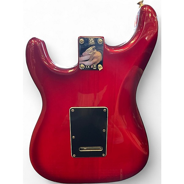 Used Fender Player Stratocaster HSS Cherry Solid Body Electric Guitar