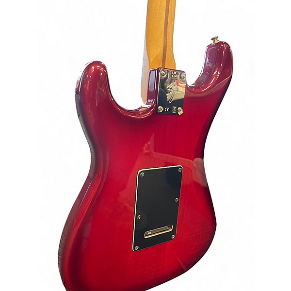 Used Fender Player Stratocaster HSS Cherry Solid Body Electric Guitar