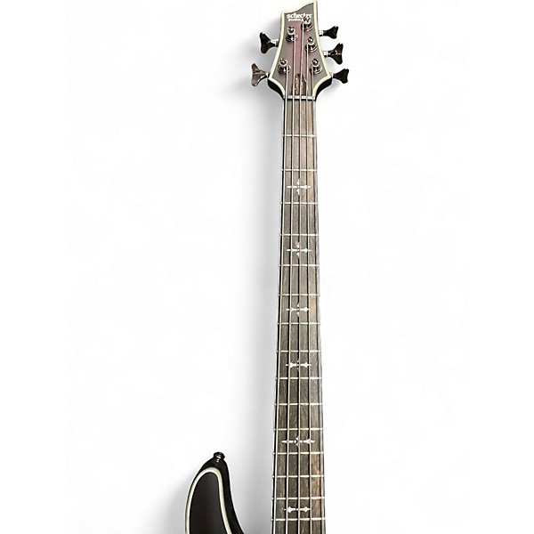 Used Schecter Guitar Research Hellraiser 5 String BURST Electric Bass Guitar