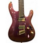 Used Ibanez SML721 S Axe Design Lab Multi-Scale Rose Gold Chameleon Solid Body Electric Guitar