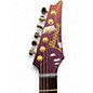 Used Ibanez SML721 S Axe Design Lab Multi-Scale Rose Gold Chameleon Solid Body Electric Guitar