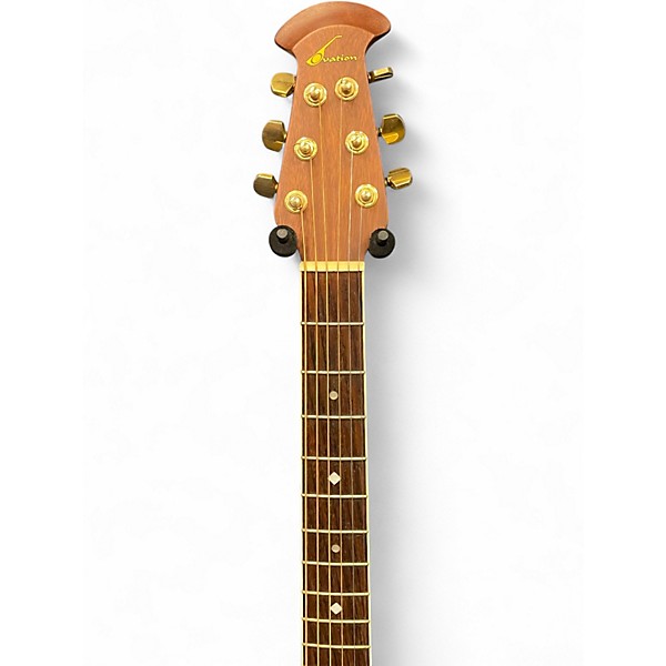 Used Ovation CC247 Walnut Acoustic Electric Guitar