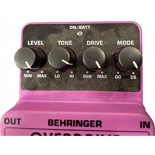 Used Behringer OD100 Effect Pedal