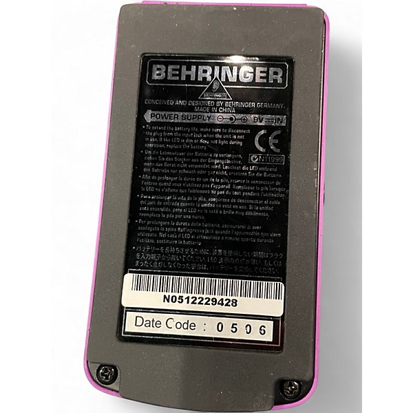 Used Behringer OD100 Effect Pedal