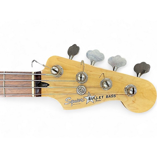 Used Squier  BULLET BASS Black Electric Bass Guitar