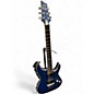 Used Schecter Guitar Research C1 Platinum Trans Blue Solid Body Electric Guitar