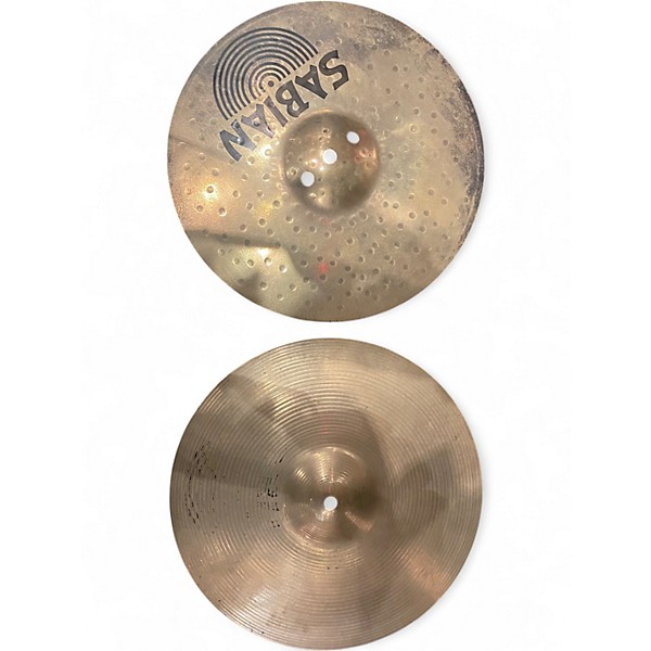 Used SABIAN 13in AA Fusion Hi Hat Pair Cymbal