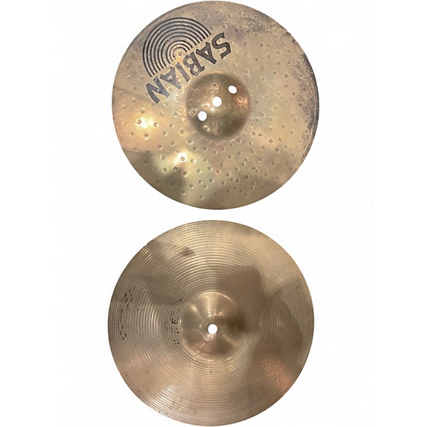 Used SABIAN 13in AA Fusion Hi Hat Pair Cymbal