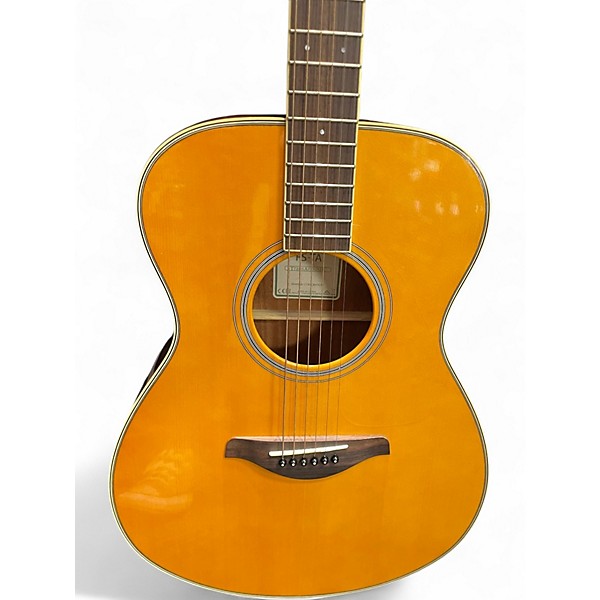 Used Yamaha FSTA TransAcoustic Concert NATURAL Acoustic Electric Guitar