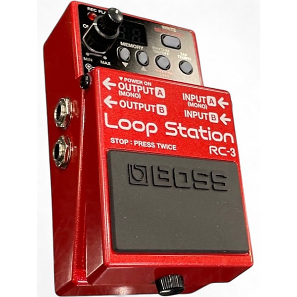Used BOSS RC3 Loop Station Pedal