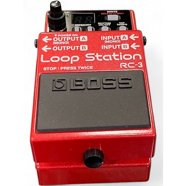 Used BOSS RC3 Loop Station Pedal