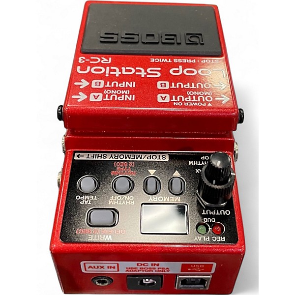 Used BOSS RC3 Loop Station Pedal