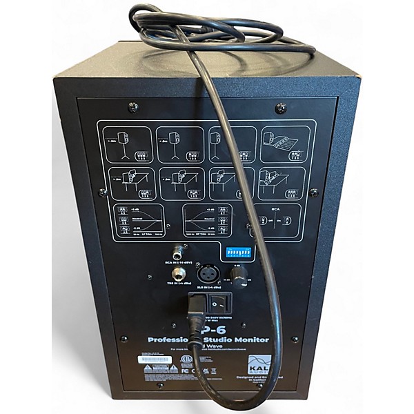 Used Kali Audio LP-6Professional Studio monitor Pair Powered Monitor