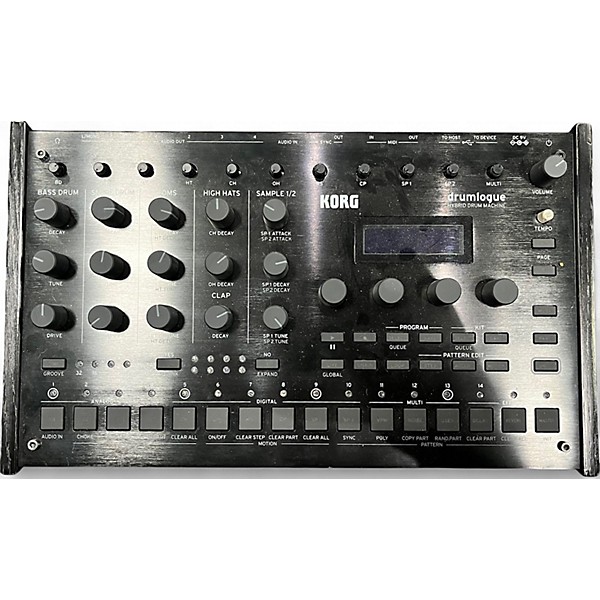Used KORG DRUMLOGUE Drum Machine