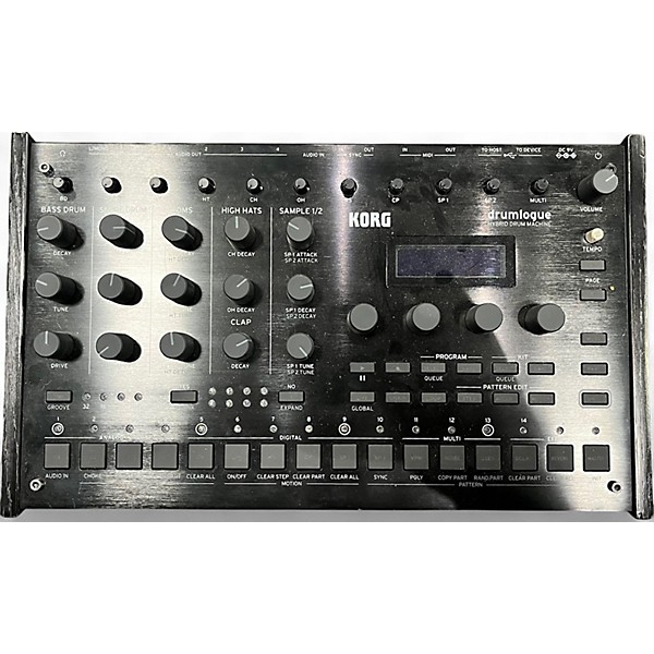 Used KORG DRUMLOGUE Drum Machine