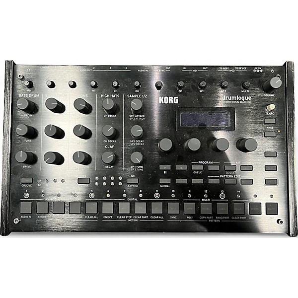 Used KORG DRUMLOGUE Drum Machine
